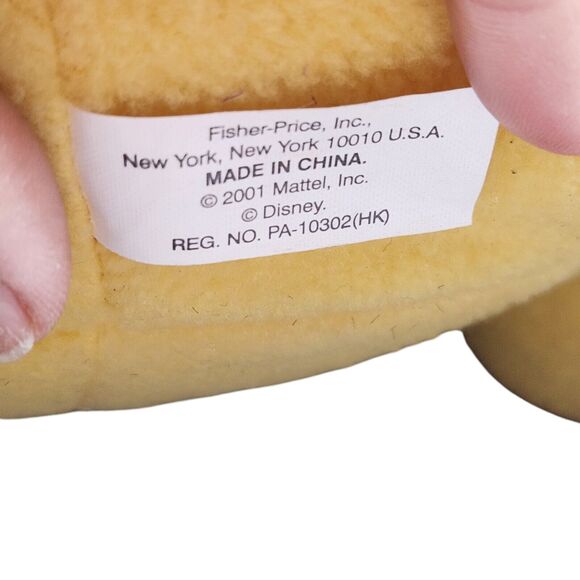 XL POOH BEAR FISHER PRICE LOUNGING 25" DISNEY NURSERY DECOR 2001 - Picture 4 of 8